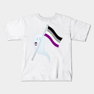 Pride Ghosts - Asexual Kids T-Shirt